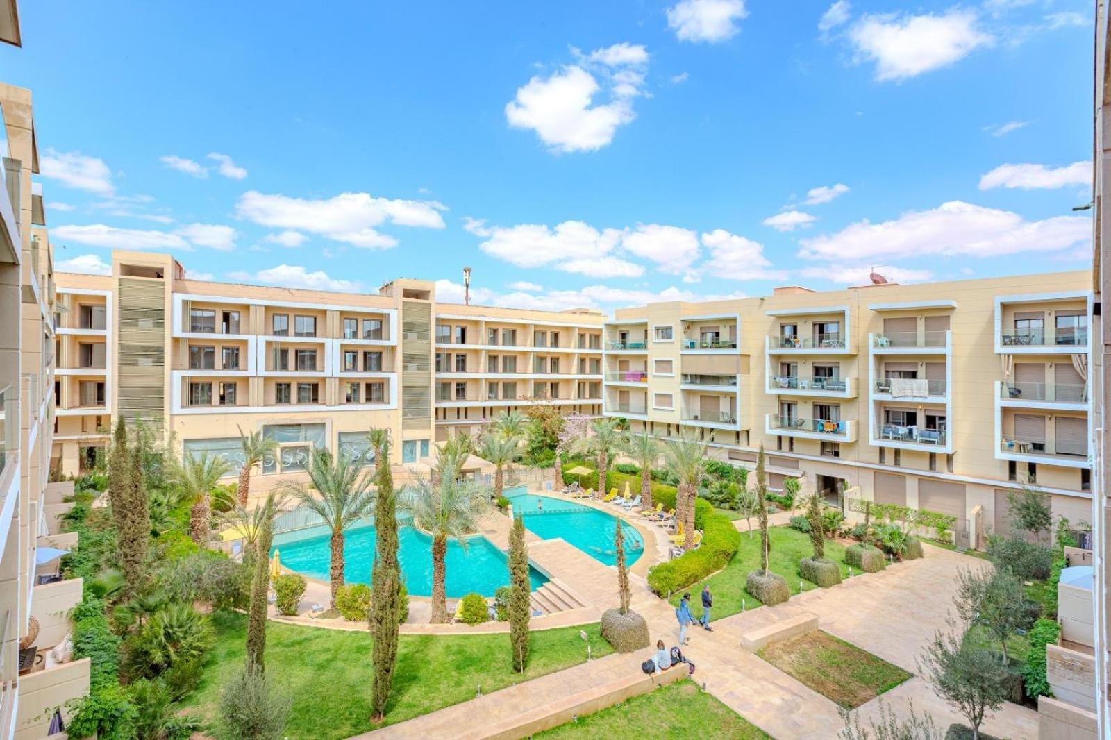 Royal Deluxe Gold - Marrakech, Luxe Pool View Apartment Marrakesh Exterior photo